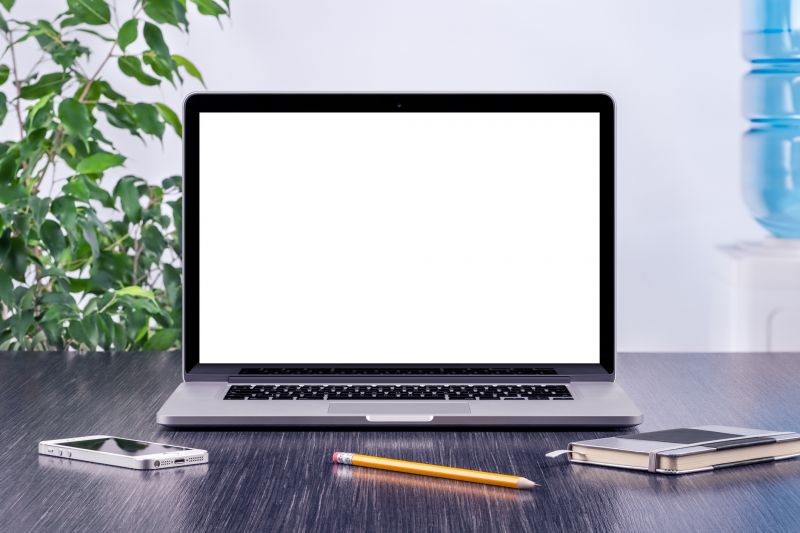 Server Rack with Monitors